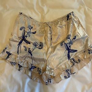 NWT Baum Und Pferdgarten Silk Shorts